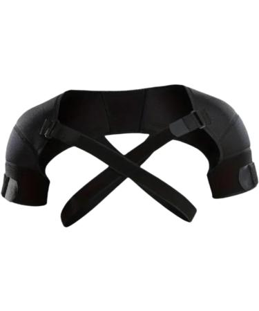 Kokiya Shoulder Wrap Protector Double Shoulder Brace for Men Women Shoulder Support Strap for Lifting Exercise Tennis Sports Hiking - Buy Online on GoSupps.com