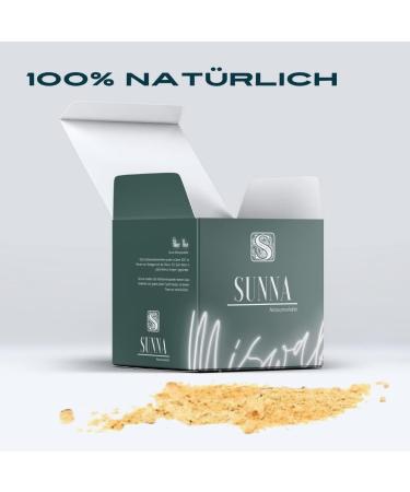 100% SUNNA Miswak Powder for White Teeth Effective Natural Cleaning of Bad Breath Enamel Wood with Natural Minerals Whiter Teeth Fresh Breath - Buy Online on GoSupps.com