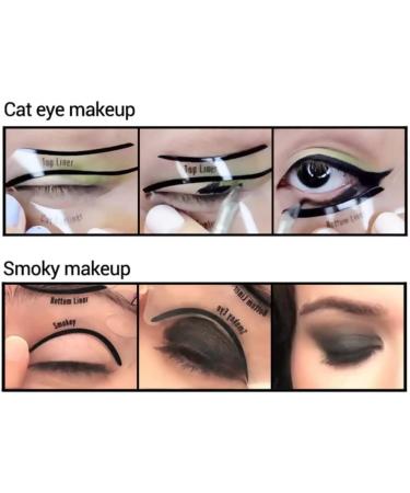 Eyeliner Disc - 6-in-1 Precise Stencil for Cat-Eye & Smokey Eyes | Shop Internationally - Buy Online on GoSupps.com