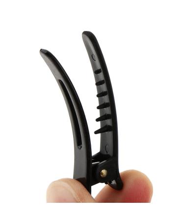 Sharplace 12 Pack Hairdresser Clips - Crocodile Cut Hair Styling Clamps & Duck Beak Grippers (4.9 cm) - Perfect for Salon Use | International Shipping - Buy Online on GoSupps.com