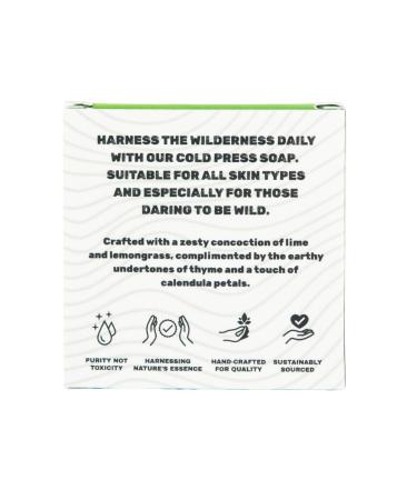 All Natural Premium Quality Bar Soap - Lime & Thyme Twister 5 oz | Nurturing Nature & Nourishing Lives - Shop Internationally - Buy Online on GoSupps.com
