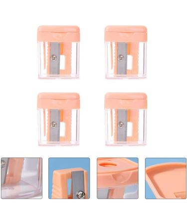 Beaupretty 4pcs Pencil Sharpener Set - Cosmetic Pen Lipstick & Eyeliner Sharpeners for Women | Essential Makeup Tools for Precision - Buy Online on GoSupps.com