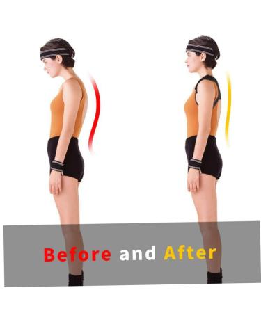 FRCOLOR Posture Corrector Shoe Slots - Comfy Retainer Support Belt & Straightener Holder Carrier (84x30cm Black) - Improve Posture & Comfort - Buy Online on GoSupps.com