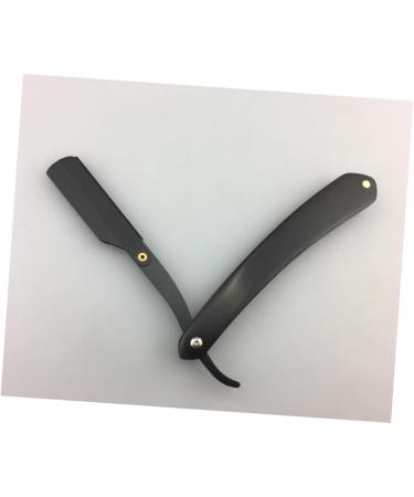 Angoily Men's Razor - 3-in-1 Hand Razor with Wooden Handle for Precise Shaving - Metal & Bamboo Manual Eyebrow Knife - Buy Online on GoSupps.com