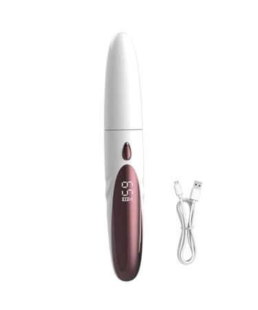 Heated Eyelash Curler 4 Temp Settings Electric Eyelash Curler Anti Scalding Eyelash Curlers with Comb Rechargeable LED Display 8S Quick Heating Lash Curler for Girls Women Gift Eyelash Curler Heat Ey