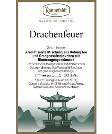 Ronnefeldt Ronnefeldt - Dragon Fire - Oolong Flavored Tea - 100g - Loose Leaf Tea