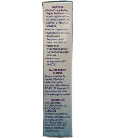 Replens Long-Lasting Vaginal Moisturizer with Reusable Applicator - 1.23 oz | Shop Internationally - Buy Online on GoSupps.com