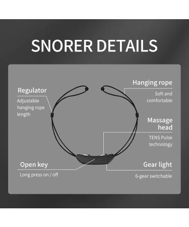 Fekux Stop Snoring Device - Safe & Comfortable Solution for Men & Women - Black - Buy Online on GoSupps.com