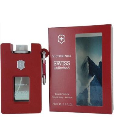 Swiss Unlimited By Victorinox For Men's Eau De Toilette 2.5 fl oz 75 ml