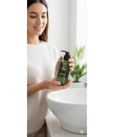 Korean Matcha Green Tea Gel Cleanser- Vegan-Organic Cleanser Niacinamide Aloe Vera Glycerin & Vitamin E Gentle Daily Facial Wash for Oily Acne-Prone Sensitive Skin Deep Pore Cleansing - 8.4 oz - Buy Online on GoSupps.com
