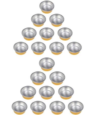 Buy 20x Aluminum Foil Melting Bowls for Hair Removal | Mini Bean Pot for Smooth Skin - Fast International Shipping - Buy Online on GoSupps.com