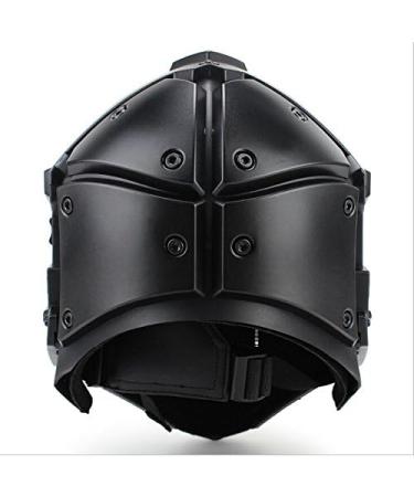 iMeshbean Full Face Protective Mask Helmet with Visor Goggles - Black - Buy Online on GoSupps.com