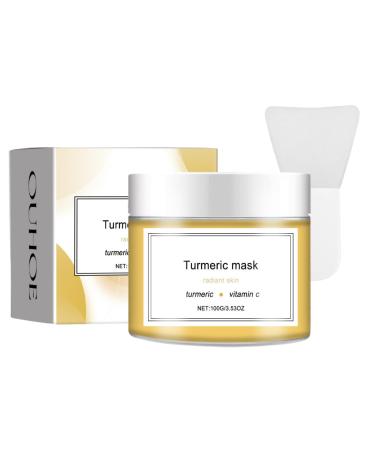 Turmeric Clay Mask - Face Masks Skincare - Hydrating Face Mask for Dark Spots - Even out Skin Tone Face Care - Vitamin C Clay Face Mask Control Oil and Refining Pores