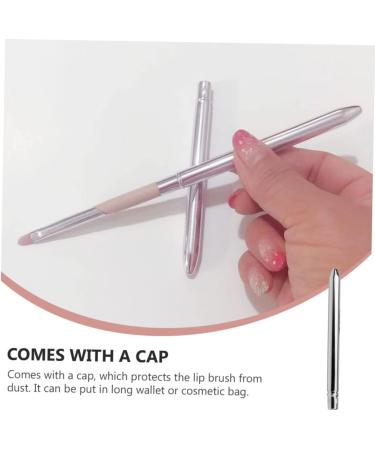 Didiseaon Lip Brush with Lid Lip Applicator Lipstick Eyeshadow Brush Makeup Brushed Makeup Brush Tool Lip Brush Applicator Telescopic Injection Handle Pink Travel Lip Liner Brush - Buy Online on GoSupps.com