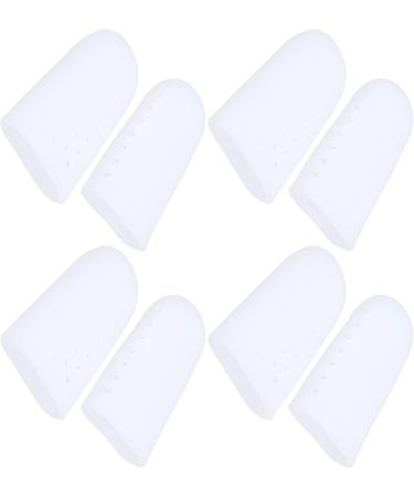 Deror Toe Protector - 4 Pairs Silicone Anti-Wear & Pain Relief with Breathable Silica Gel - Comfortable & Durable - Buy Online on GoSupps.com