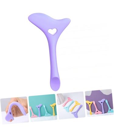 Beavorty Eyeliner Aid Eye Makeup Applicators Makeup Eyeliner Makeup Eyeshadow Eyeliner Stencils Wing Tips Eye Makeup Tool Eyeliner Eyeshadow Stencils Marscara Drawing Aids Face Cream Spoon 11.7X5.9CM Violet - Buy Online on GoSupps.com