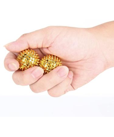 1 Pair Massage Handballs - Acupressure Massage Balls for Hand Pain Relief & Relaxation | International Shipping - Buy Online on GoSupps.com