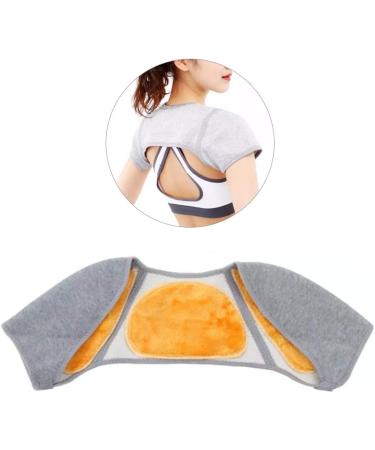 Microwavable Shoulder Warmer Neck Heat Pad & Massager | Double Shoulder Support Brace for Pain Relief - Shop Now - Buy Online on GoSupps.com