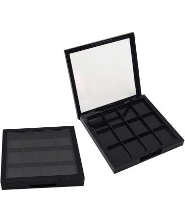 1PC 12 Grids Empty Eyeshadow Dish DIY Eyeshadow Eye Makeup Storage Box for Women Girls Beginners - Buy Online on GoSupps.com