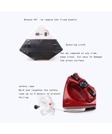 Glass Cleaner Three-Layer Hollow Window Cleaner Artifact Strong Magnetic Household Double-Sided Wipe - Buy Online on GoSupps.com