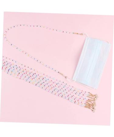 Frcolor 4-Piece Mask Glasses Hanging Chain for Kids - Sturdy Ear Protector Necklace & Slipproof Mask Chain with Dream Pearls - Buy Online on GoSupps.com