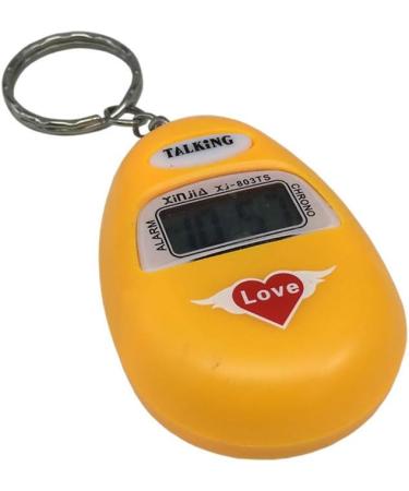 VISIONU Keychain Talking Clock | LCD Alarm & Voice Function - Ideal International Gift! - Buy Online on GoSupps.com