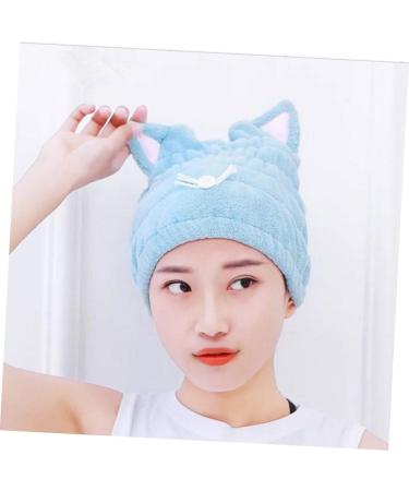 Didiseaon 4 Pcs Thicken Shower Hair Drying Cap Shower Cap Fast Drying Cap Absorb Water - Buy Online on GoSupps.com
