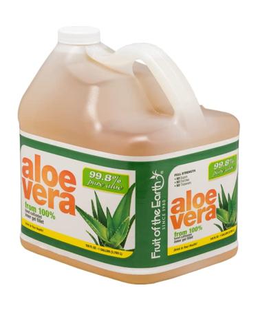 Fruit Of The Earth Aloe Vera Juice 128 Fl. Oz. Jug - 99.8% Pure Aloe, Natural Hydration - Buy Online on GoSupps.com