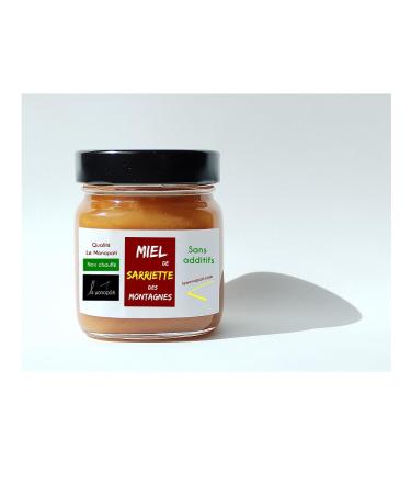 Miel Cru de Sarriette des Montagnes Grecques 250g | Entreprise fran aise - Le Monopati | Vrai miel grec | 100% Pur & Naturel | Aucun ajout seulement de la nature | Brut | Non Chauff