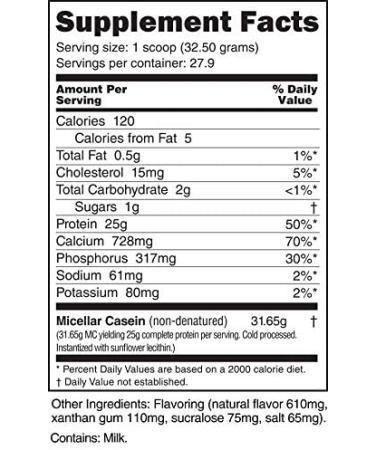 NutraBio Micellar Casein Protein Powder 2 lbs Alpine Vanilla | Slow Digesting | Muscle Growth | Non-GMO, Gluten & Soy Free - Buy Online on GoSupps.com