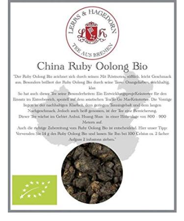 Lerbs & Hagedorn China Ruby Oolong Bio 1 kg