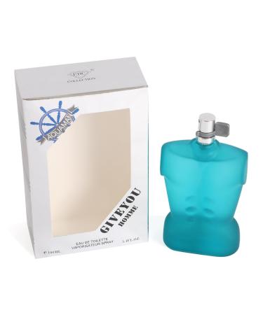 EBC PERFUME Give You Homme Spray Cologne - Eau De Toilette for Men - 3.4 fl.oz
