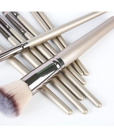 15-Piece Makeup Brush Set - Loose Powder Foundation & Eye Shadow Brushes | Premium Beauty Tools for Professional & Everyday Use - Buy Online on GoSupps.com