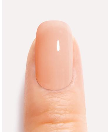 Maniko UV Gel Strips Self-Adhesive Nail Foil for up to 4 Applications Vegan & Long-Lasting Manicure for Natural Nails (20 UV Gel Strips) (Peachy Sheer)