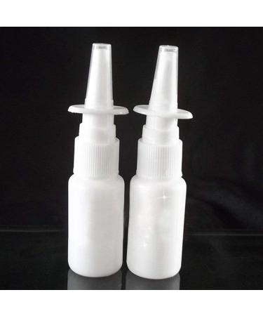 Srutueo 10Pcs 10Ml Bottle Refillable Plastic Mist Nose Nasal Sprayer - Buy Online on GoSupps.com