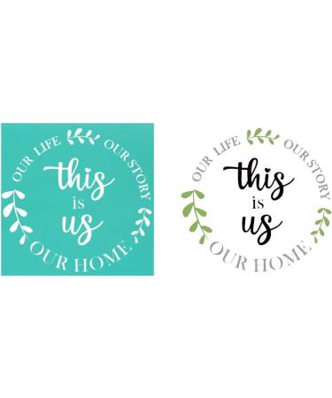 Silk Screen Stencils - Self-Adhesive Mesh Transfers for DIY Painting on Wood, Chalkboard & Fabric - Buy Online on GoSupps.com