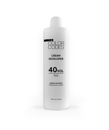 The Color Codes Cream Hair Developer Series 1000 ml (%12-40 Volume) %12 - 40 Volume