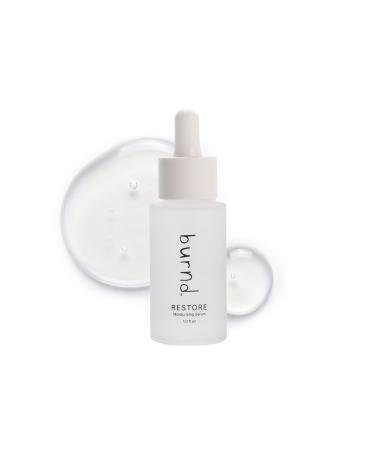 burnd Microbiome Restoring Moisturizing Serum Squalane & Sacha Inchi Oil Barrier Repair Hydrating Non-Comedogenic Plant-Based Preservative-Free For Face 1.0 fl oz