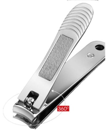 UNbit Nail Clipper Adult Nail Clippers Stainless Steel Nail Clippers Silver 8cm Stainless Steel Nail Clippers - Buy Online on GoSupps.com