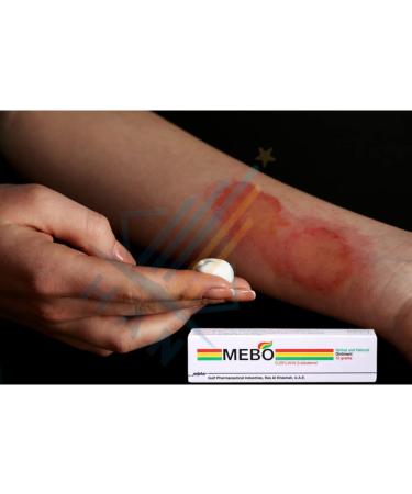 MEBO Burn Cream Ointment - 2 Tubes x 15g | Fast Healing First Aid for Wounds & Scars - Buy Online on GoSupps.com