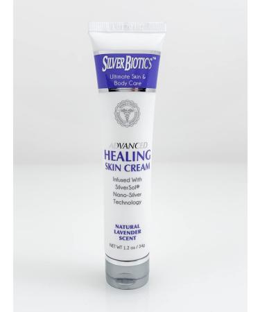 American Biotech Labs Advanced Healing Skin Cream Natural Lavender Scent 1.2 oz (34 g)