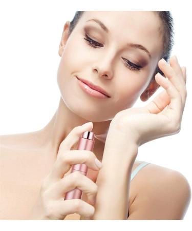 Travel Perfume Atomizer 10ml - Refillable Twist-Up Pocket Perfume Spray Bottle (Black) - Perfect for On-the-Go Fragrance - Buy Online on GoSupps.com