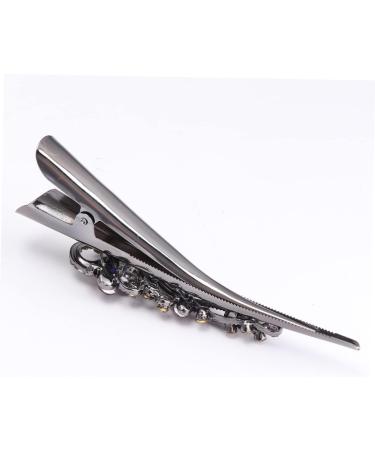 DOITOOL 1PC Metal Accessories crystal vintage duck billed hair clips metal hair accessories Bang Barrette french hair clip headgear modeling make up France Korean version Peacock - Buy Online on GoSupps.com