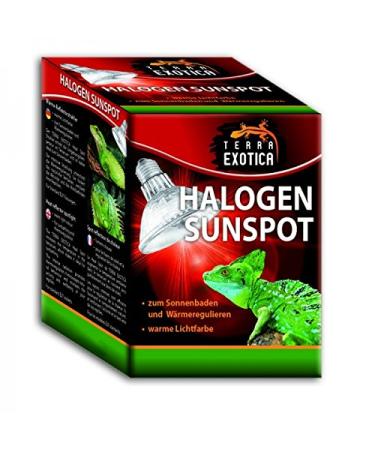 Terra Exotica Halogen Sunspot 50 Watt - Halogen Sun Spot Spotlight Heater