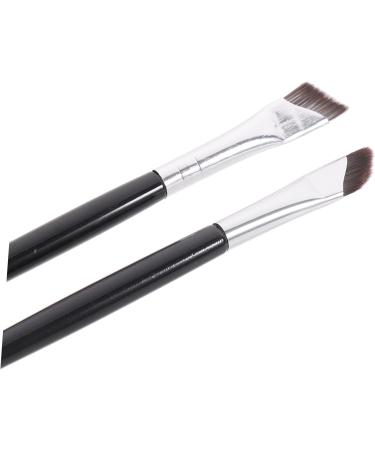 Mikinona 3pcs Set Eyeliner Brush Under Eye Concealer Brush Eyeliner Applicator Tool Angled Makeup Brush Wood - Buy Online on GoSupps.com