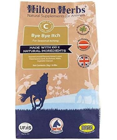 Hilton Herbs Bye Bye Itch Nutritional Supplement Bag for Horses Summer Dermatitis and Itching 2 kg Pack of 2 - Buy Online on GoSupps.com