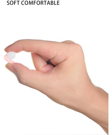 Buy Ear Plugs for Noise Reduction NRR 33dB - Soft Silicone for Sleeping Concerts Travel & More - Includes 8 Ear Tips (Pink - Buy Online on GoSupps.com