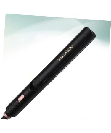 PLAFOPE 1pc Hair Curler Electric Hot Comb Curling Wand Hair Straightening Comb Hair Straightener and Curler US Plug Black - Buy Online on GoSupps.com