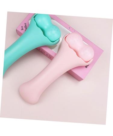 Buy Healeved Double Ball Ice Beads Facial Roller - Translucent Cold Roller for Skincare | Women's Beauty Tool | 20.00x8.60x4.00CM Pink - International Shipping Available - Buy Online on GoSupps.com