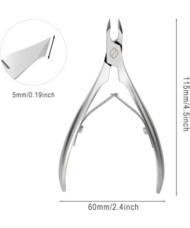 Feryes Nail Skin Pliers & Scissors - Sharp Cuticle Tools for Perfect Manicure & Pedicure | Durable Dead Skin Remover - Buy Online on GoSupps.com
